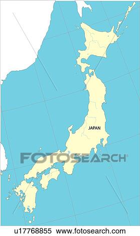 Stock Illustration - countries, World Map 2, illustration, equatorial line, country, Asian, land. Fotosearch