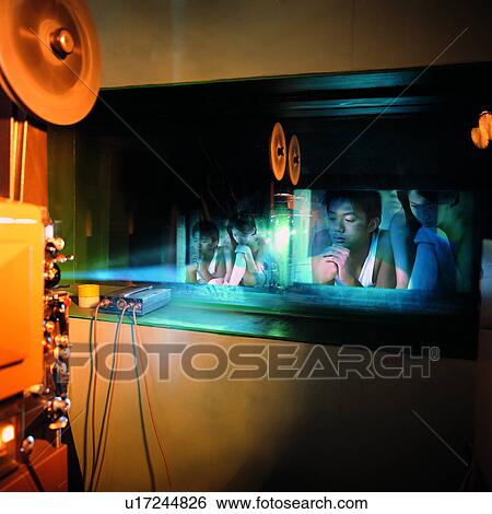 Cinema, Cinematics, Creation of Art, Cinefilm, Films, Projecting, People View Large Photo Image Stock Photograph - Cinema, Cinematics, Creation of Art, Cinefilm, Films, Projecting, People. Fotosearch
