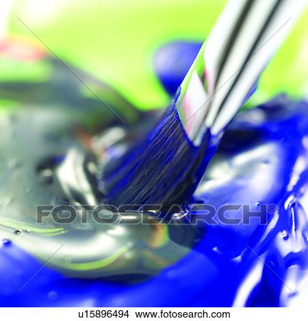 Creation of Art, Creation, Green, Blue, Colorant, Paint Articles, Fine Arts View Large Photo Image Picture - Creation of Art, Creation, Green, Blue, Colorant, Paint Articles, Fine Arts. Fotosearch
