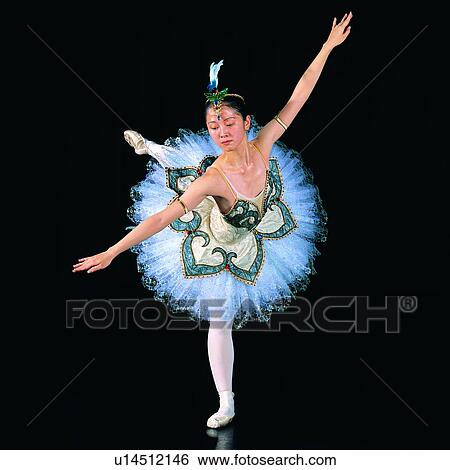 Stock Photograph - People, Easterner, Ballet Dancer, Women, Western Dance, Design, Creation of Art. Fotosearch