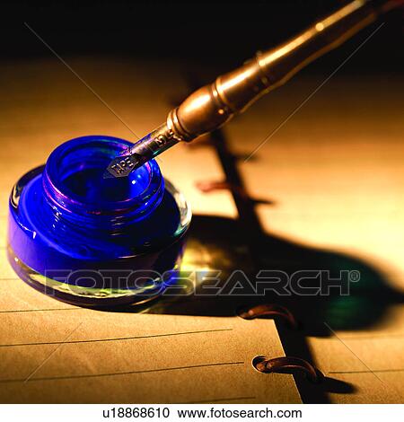 Tastefulness, Literature Creation, Creation, Book, Ink, Fountain-pen, Artists View Large Photo Image Stock Image - Tastefulness, Literature Creation, Creation, Book, Ink, Fountain-pen, Artists. Fotosearch