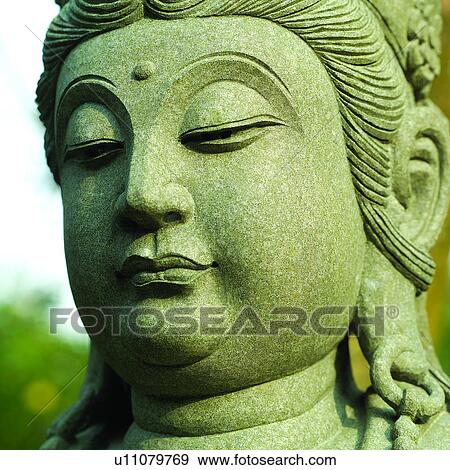 Stock Photo - Belief, Religion, Culture, Tradition, Taoism, Temple, Stone sculpture. Fotosearch