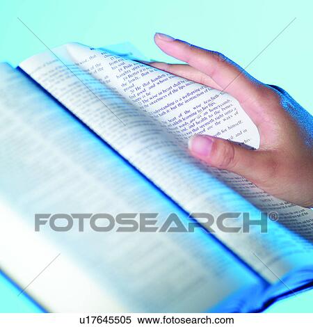 Stock Photography - Books, Hand, Characters, Hands, People, Bible, Human. Fotosearch