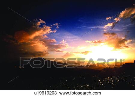 Plants, Mountains, Sunset, Bluesterms, Plant, Countryside, Clouds View Large Photo Image Stock Image - Plants, Mountains, Sunset, Bluesterms, Plant, Countryside, Clouds. Fotosearch