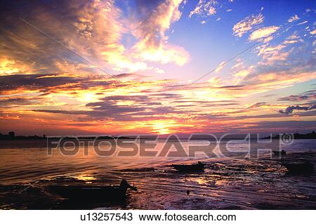 Sunset, Sky, Sea, Seaside, Seashore, Clouds, Oceans View Large Photo Image Stock Image - Sunset, Sky, Sea, Seaside, Seashore, Clouds, Oceans. Fotosearch