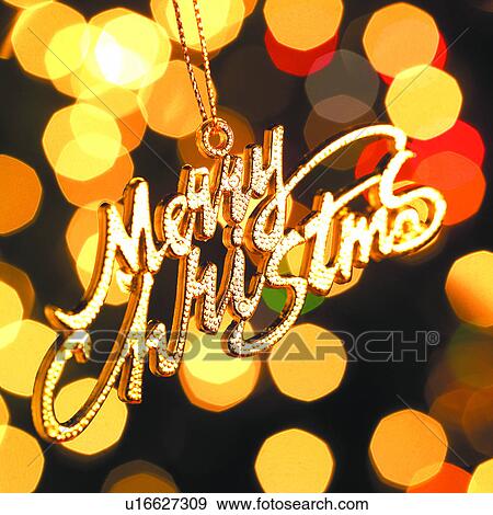 Stock Photo - Christmas, Gift, Amusement, Tradition, Illumination, finalising, Festive. Fotosearch