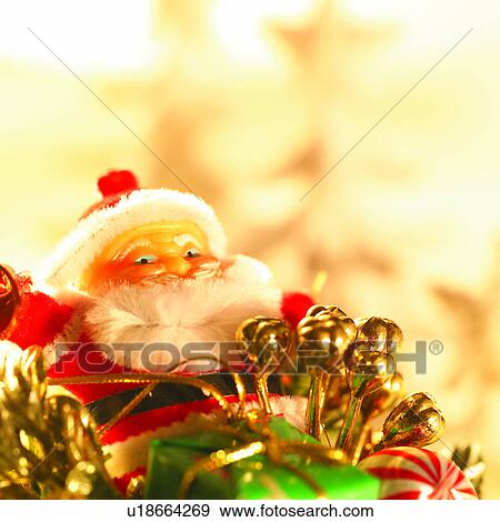 Stock Photo - Delectation, finalising, Christmas Day, Gifts, Festive, Amusement, Toys. Fotosearch