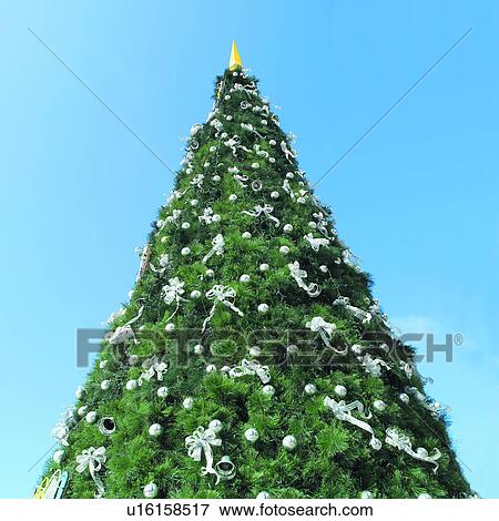 Stock Photo - Gifts, finalising, Christmas Decoration, Christmas, Happy, Festive, Festival. Fotosearch