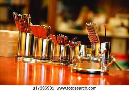 Stock Photography - Fashion, Ambience, Interior Design, Style, Interior Decoration, Dining Space. Fotosearch