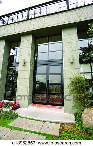 Stock Photo - Interior, Restaurants, Luxurious Life, Door, Dining Space, Interior Decoration. Fotosearch