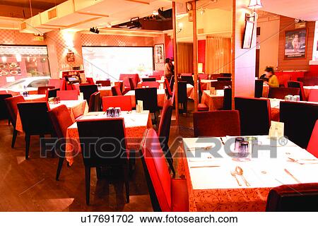 Stock Image - Table, Interior Decoration, Style, Fashion, Space Design, Life, Tableware. Fotosearch