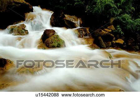 Scene, Waterscape, Stones, Huanhsi, Flowing, Mossy, Nature View Large Photo Image Stock Photo - Scene, Waterscape, Stones, Huanhsi, Flowing, Mossy, Nature. Fotosearch