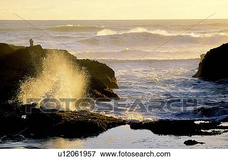 Scenery, Scene, Waterscape, Lifeful, Surf, Sea View Large Photo Image Stock Photo - Scenery, Scene, Waterscape, Lifeful, Surf, Sea. Fotosearch