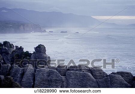 Stock Image - Sea, Water, Lifeful, Rock, Landscape. Fotosearch