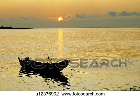 Waterscape, Landscape, Scene, Sunset, Boat View Large Photo Image Stock Image - Waterscape, Landscape, Scene, Sunset, Boat. Fotosearch