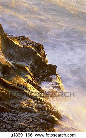 Stock Photograph - Waterscape, Rock, Coast, Scene, Nature, Sea. Fotosearch