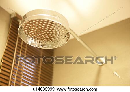 Stock Photo - Bathroom, Shower room, Furniture, Interior Art 2, Sun blind, Shower head. Fotosearch