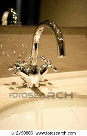 Stock Photograph - Decoration, Faucets, Interior Art 2, Toilet, Furniture, Tab. Fotosearch