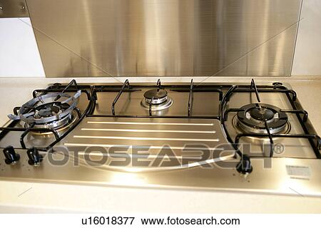 Stock Photo - Furniture, Interior Art 2, Decoration, Kitchens, Kitchen. Fotosearch
