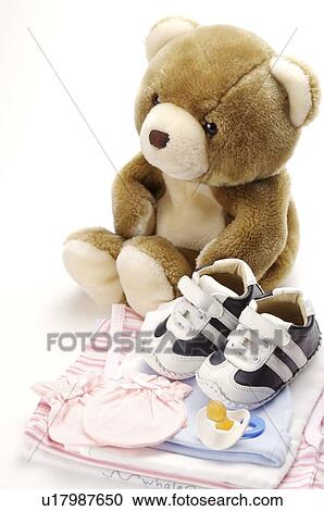 teddy bear with pacifier