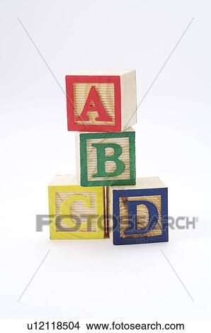 wooden toy blocks alphabet