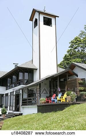 Stock Photo - Outdoors, house, Close-Up, grasslands. Fotosearch