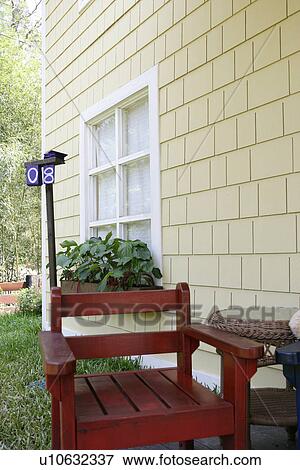 Stock Photo - relax, Outdoors, Close-Up, chair, scenery. Fotosearch