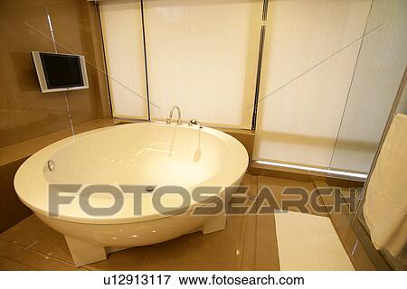 Restrooms, Decoration, Tub, Restroom, House appliance, Interior-Living Space 2 View Large Photo Image Stock Photo - Restrooms, Decoration, Tub, Restroom, House appliance, Interior-Living Space 2. Fotosearch