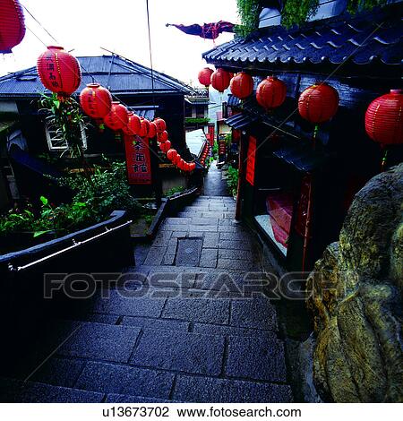 Chinese, Taipei, Jiufen, landscape, scenery, country, scenic spot View Large Photo Image Stock Image - Chinese, Taipei, Jiufen, landscape, scenery, country, scenic spot. Fotosearch