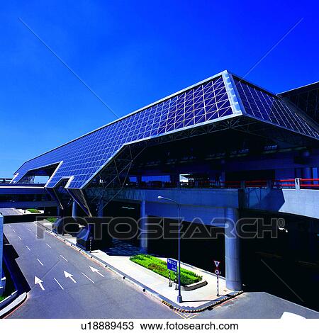 landscape, country, architecture, Taoyuan, Asia, Chinese, CKS International Airport View Large Photo Image Stock Image - landscape, country, architecture, Taoyuan, Asia, Chinese, CKS International Airport. Fotosearch
