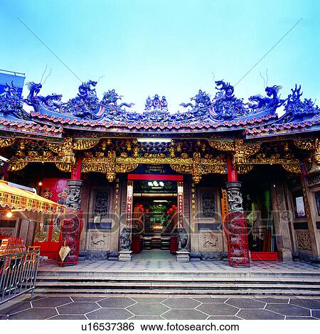 landscape, scenic spot, temple of Taoist, Taiwan, the (Taoist) temple of a city ruling deity, country, Chinese View Large Photo Image Stock Photograph - landscape, scenic spot, temple of Taoist, Taiwan, the (Taoist) temple of a city ruling deity, country, Chinese. Fotosearch