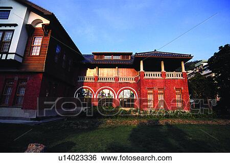 Constructions, Traditional buildings, Architecture, Formosa, Asia, Taiwan Snapshots, Artificial landscape View Large Photo Image Stock Photograph - Constructions, Traditional buildings, Architecture, Formosa, Asia, Taiwan Snapshots, Artificial landscape. Fotosearch