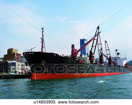 Stock Photography - Keelung Harbor, Keelung, Port, Sea, Docks, Dock, Taiwan. Fotosearch