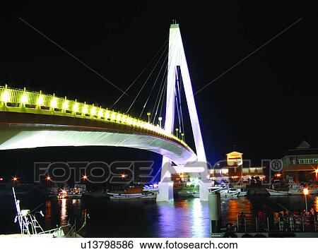 Light, Taiwan, Construction, Building, Bridge, Constructions, Tamsui View Large Photo Image Stock Photograph - Light, Taiwan, Construction, Building, Bridge, Constructions, Tamsui. Fotosearch