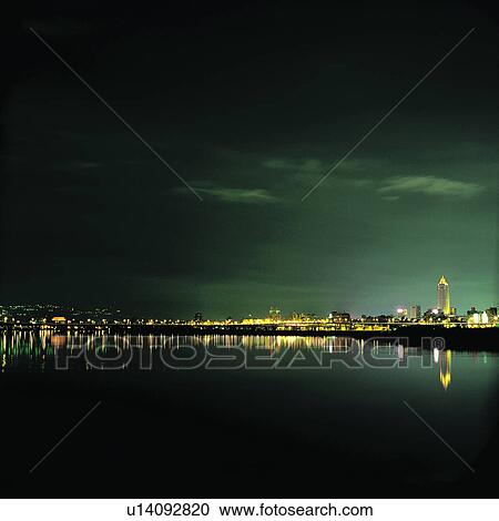 Stock Image - Sightseeing, City, International, Artificial Landscape, Taiwan, Tour. Fotosearch