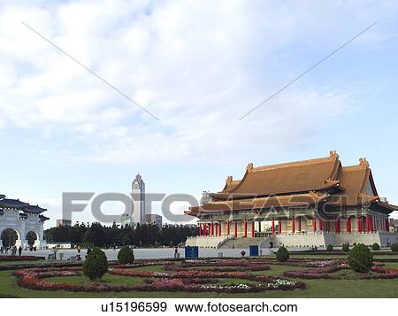 Stock Photo - Urban, Taipei City, Scenery, International, Tour, Asia, Reminiscence. Fotosearch