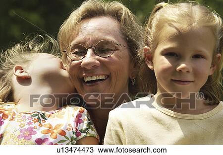Grandmother with grandkids View Large Photo Image Stock Image - Grandmother with grandkids. Fotosearch