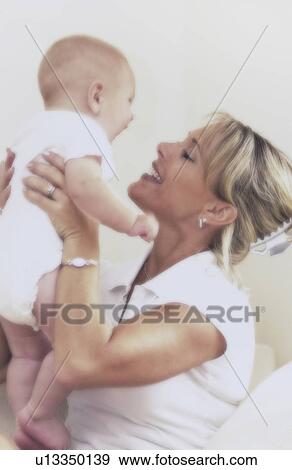 Mother and baby View Large Photo Image Stock Photo - Mother and baby. Fotosearch
