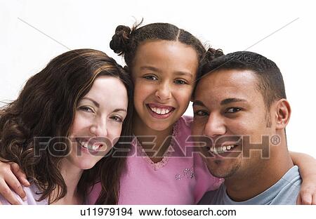 Mother and Father with daughter View Large Photo Image Picture - Mother and Father with daughter. Fotosearch