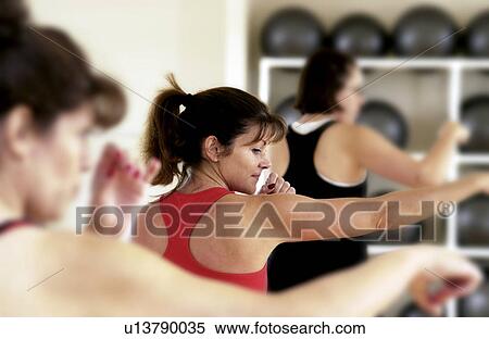 Stock Photography - Aerobics class. Fotosearch