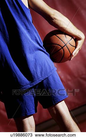 Stock Image - Basketball player. Fotosearch