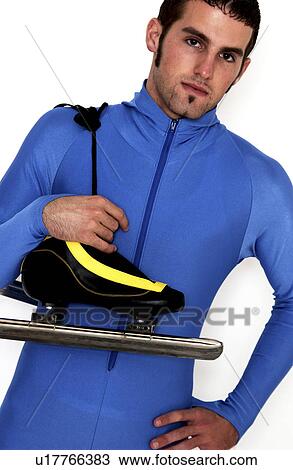 Stock Image - Ice skater. Fotosearch