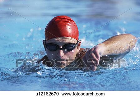 Man Swimming in pool View Large Photo Image Stock Image - Man Swimming in pool. Fotosearch