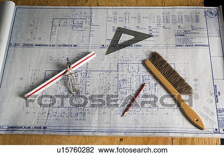 Blueprints View Large Photo Image Stock Image - Blueprints. Fotosearch