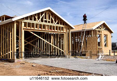 Stock Image - New construction. Fotosearch