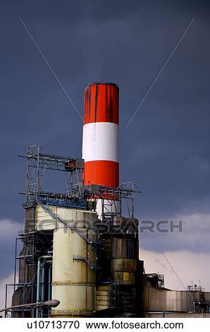 Large industrial chimney View Large Photo Image Stock Image - Large industrial chimney. Fotosearch