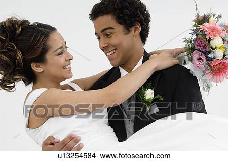 Bride and Groom View Large Photo Image Picture - Bride and Groom. Fotosearch