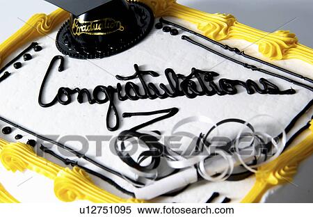 Graduation cake View Large Photo Image Stock Photography - Graduation cake. Fotosearch