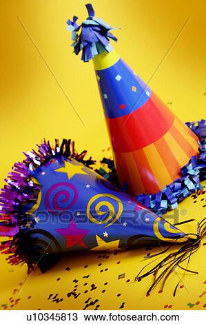 New Years party hats View Large Photo Image Stock Image - New Years party hats. Fotosearch