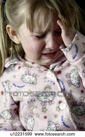 Girl crying View Large Photo Image Stock Photo - Girl crying. Fotosearch